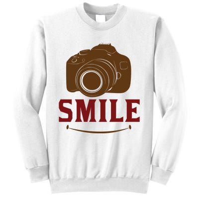 Smile Camera Sweatshirt