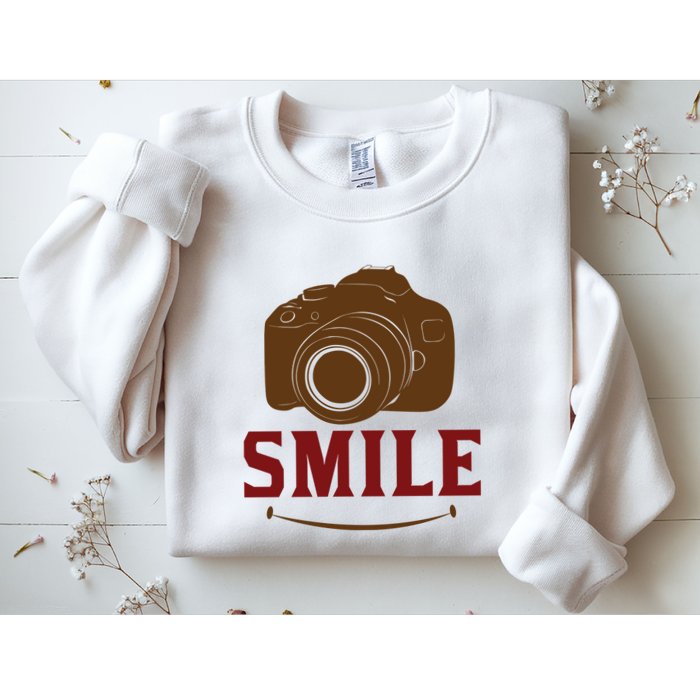 Smile Camera Sweatshirt