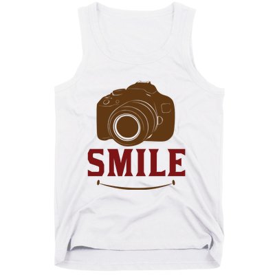 Smile Camera Tank Top