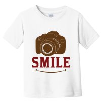 Smile Camera Toddler T-Shirt