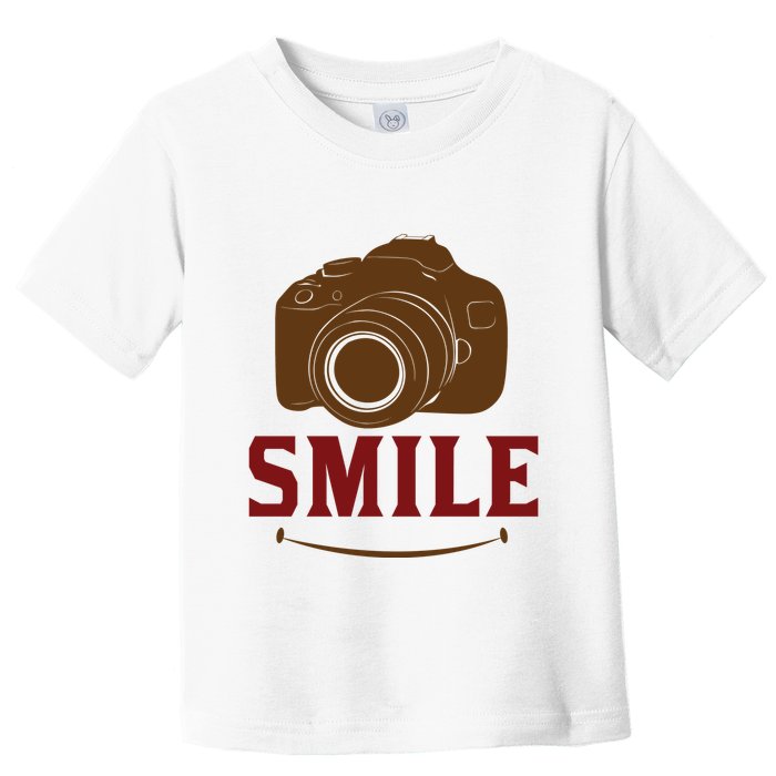 Smile Camera Toddler T-Shirt