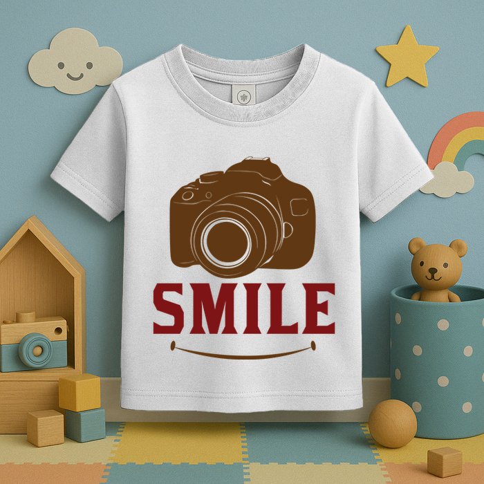 Smile Camera Toddler T-Shirt