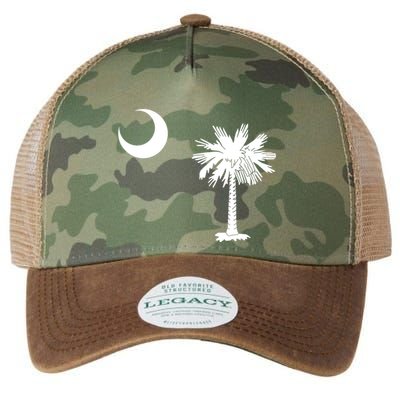 South Carolina State Flag Palmetto Moon Sc Pride Legacy Tie Dye Trucker Hat