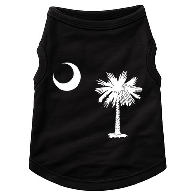 South Carolina State Flag Palmetto Moon Sc Pride Doggie Tank
