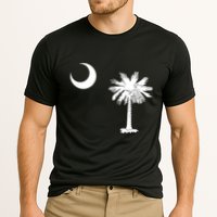 South Carolina State Flag Palmetto Moon Sc Pride Cooling Performance Crew T-Shirt