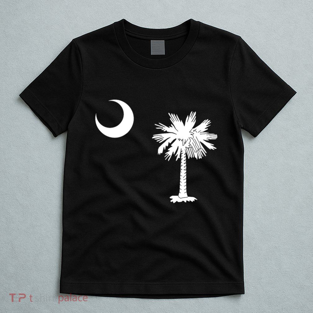 South Carolina State Flag Palmetto Moon Sc Pride T-Shirt