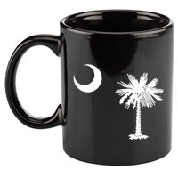 South Carolina State Flag Palmetto Moon Sc Pride 11oz C Handle Ceramic Mug