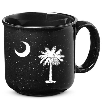 South Carolina State Flag Palmetto Moon Sc Pride 15oz Campfire Ceramic Mug