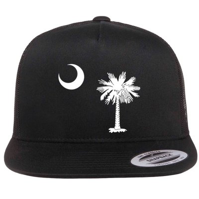 South Carolina State Flag Palmetto Moon Sc Pride Flatbill Hat