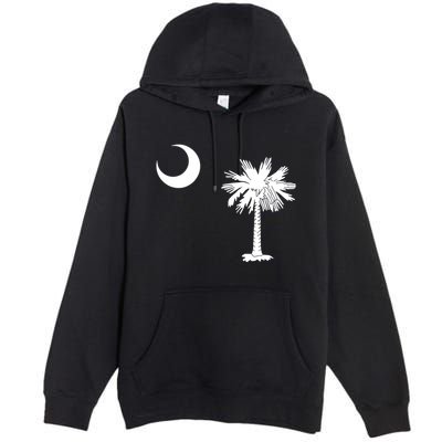 South Carolina State Flag Palmetto Moon Sc Pride Premium Pullover Hoodie
