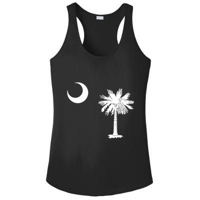 South Carolina State Flag Palmetto Moon Sc Pride Ladies PosiCharge Competitor Racerback Tank