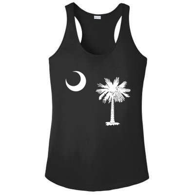 South Carolina State Flag Palmetto Moon Sc Pride Ladies PosiCharge Competitor Racerback Tank