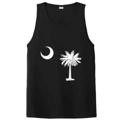 South Carolina State Flag Palmetto Moon Sc Pride PosiCharge Competitor Tank
