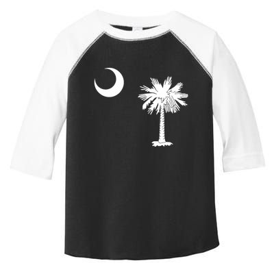 South Carolina State Flag Palmetto Moon Sc Pride Toddler Fine Jersey T-Shirt