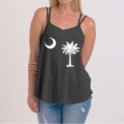 South Carolina State Flag Palmetto Moon Sc Pride Women's Strappy Tank