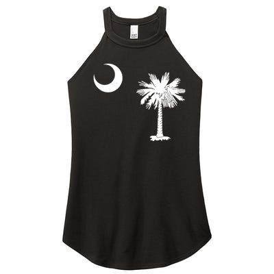 South Carolina State Flag Palmetto Moon Sc Pride Women’s Perfect Tri Rocker Tank