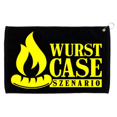 Sausage Case Scenario Sausage Grill Sayings Grommeted Golf Towel