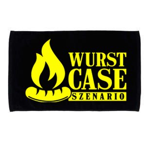 Sausage Case Scenario Sausage Grill Sayings Microfiber Hand Towel