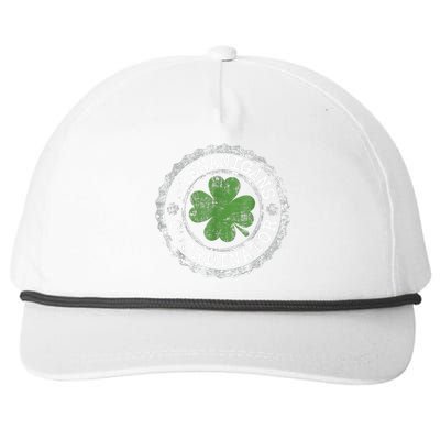 Shenanigans Coordinator Shamrock St. Patrick's Day Snapback Five-Panel Rope Hat