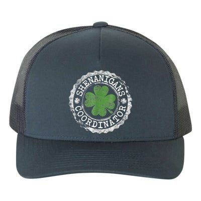 Shenanigans Coordinator Shamrock St. Patrick's Day Yupoong Adult 5-Panel Trucker Hat