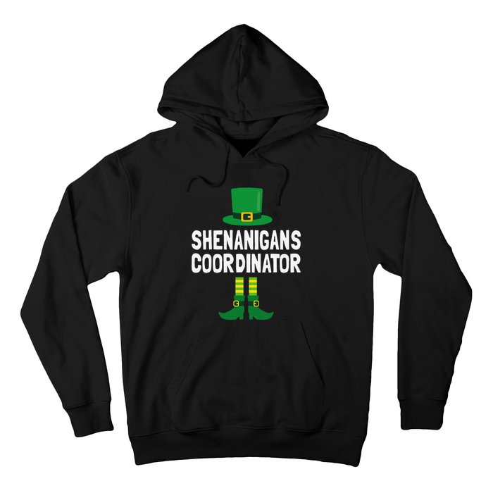 Shenanigans Coordinator St Patricks Day Hoodie