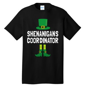 Shenanigans Coordinator St Patricks Day Tall T-Shirt