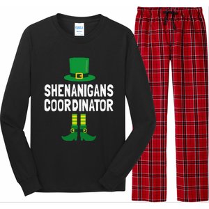 Shenanigans Coordinator St Patricks Day Long Sleeve Pajama Set