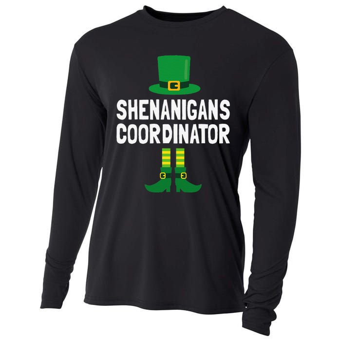 Shenanigans Coordinator St Patricks Day Cooling Performance Long Sleeve Crew