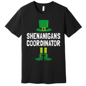 Shenanigans Coordinator St Patricks Day Premium T-Shirt