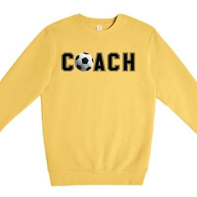 Soccer Coach Premium Crewneck Sweatshirt