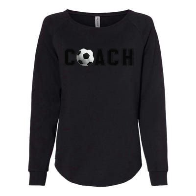 Soccer Coach Womens California Wash Sweatshirt