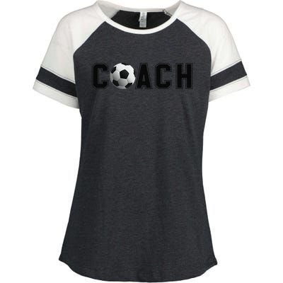 Soccer Coach Enza Ladies Jersey Colorblock Tee