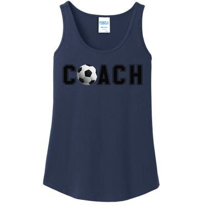 Soccer Coach Ladies Essential Tank