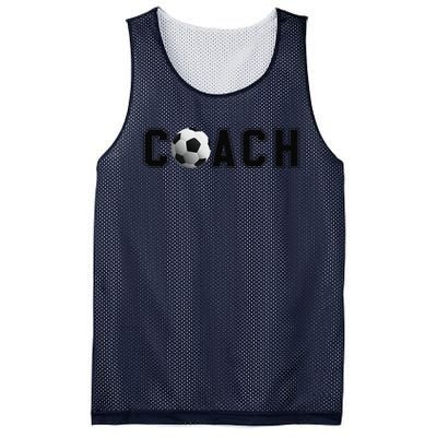 Soccer Coach Mesh Reversible Basketball Jersey Tank