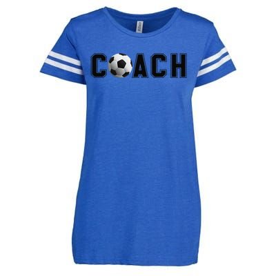 Soccer Coach Enza Ladies Jersey Football T-Shirt