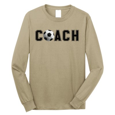 Soccer Coach Long Sleeve Shirt