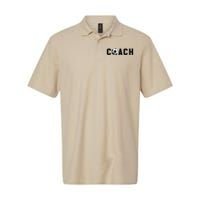 Soccer Coach Softstyle Adult Sport Polo