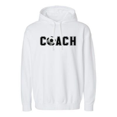 Soccer Coach Garment-Dyed Fleece Hoodie