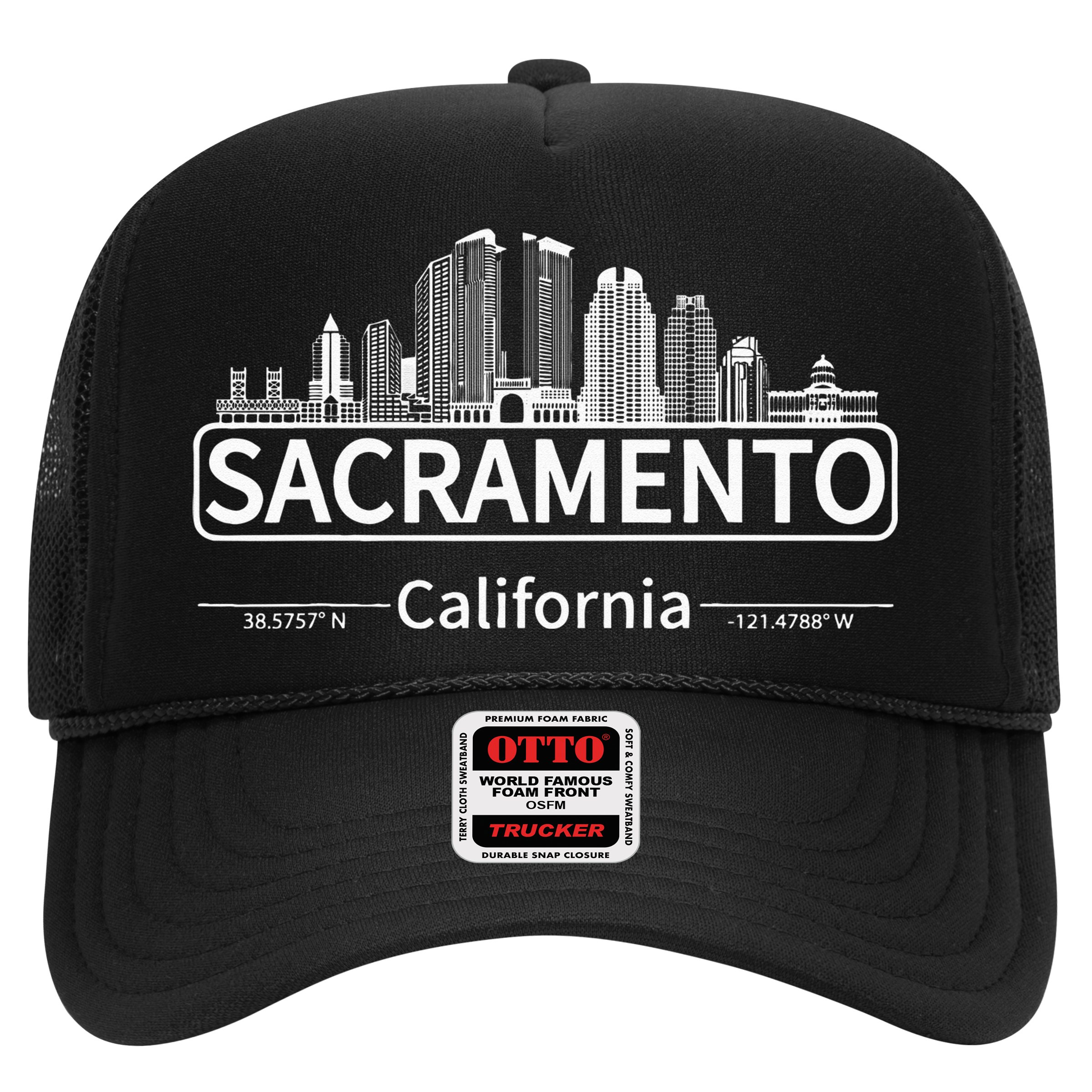 Sacramento California Skyline Travel To Sacramento Hat