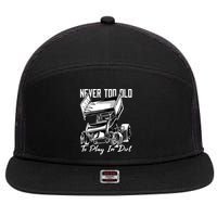 Sprint Car 7 Panel Mesh Trucker Snapback Hat
