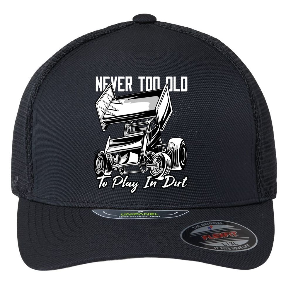 Sprint Car Flexfit Unipanel Trucker Cap