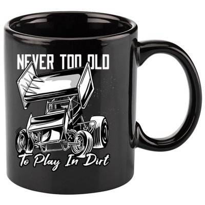 Sprint Car 11oz C Handle Ceramic Mug