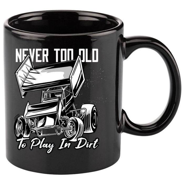 Sprint Car 11oz C Handle Ceramic Mug
