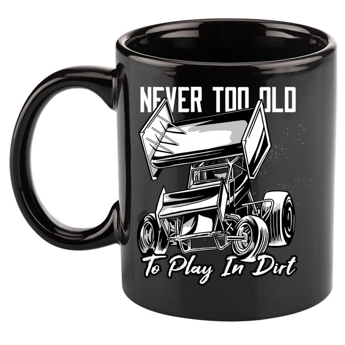 Sprint Car 11oz C Handle Ceramic Mug
