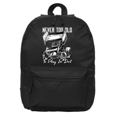 Sprint Car 16 in Basic Backpack