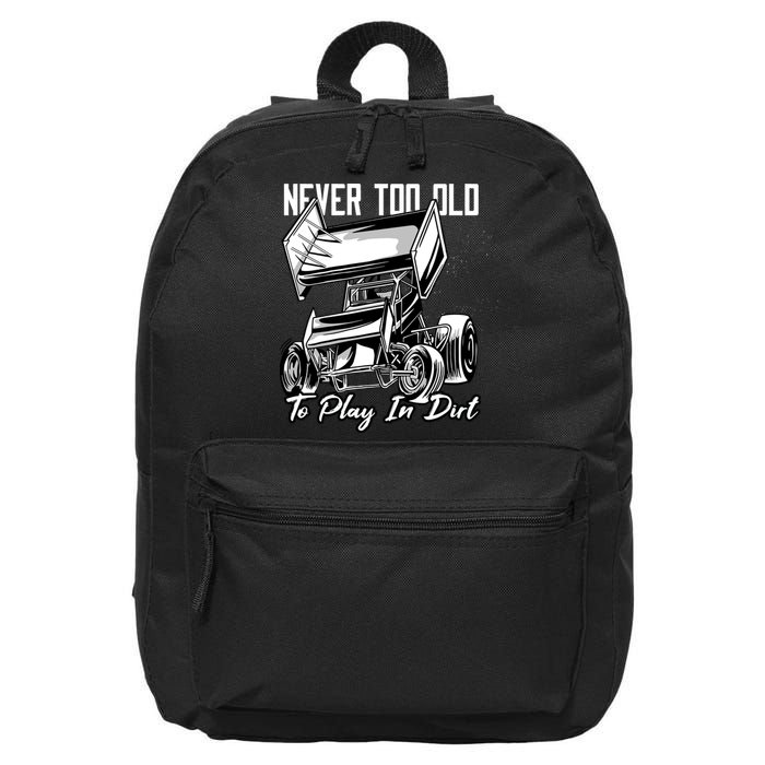 Sprint Car 16 in Basic Backpack