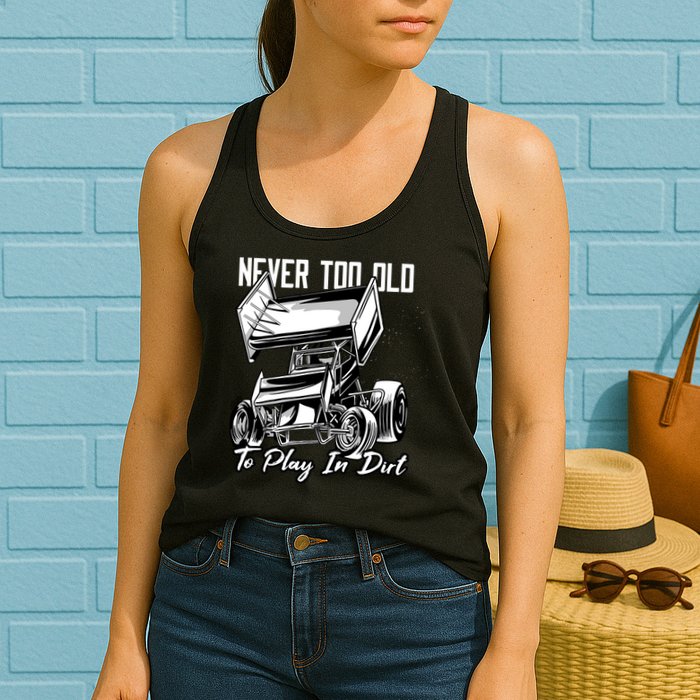 Sprint Car Womens Tank Top