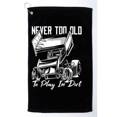 Sprint Car Golf Towel