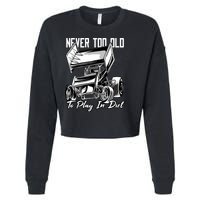 Sprint Car Cropped Pullover Crew