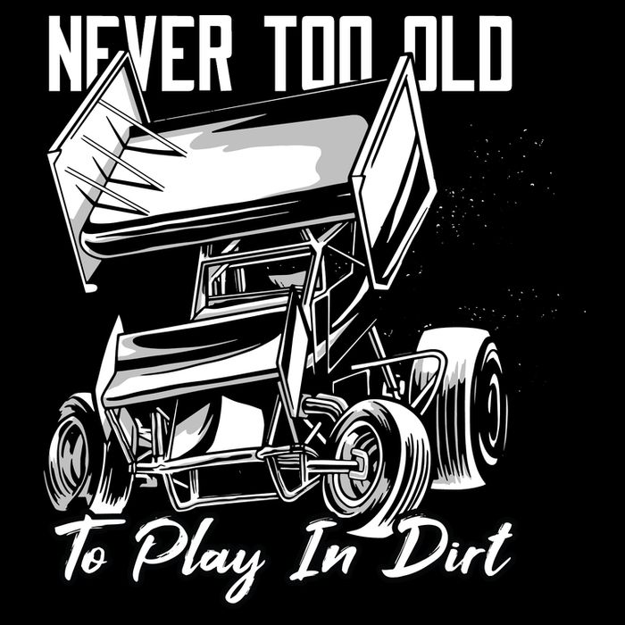 Sprint Car Cropped Pullover Crew
